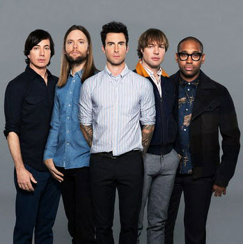 Maroon 5 �������� ����� ������  V  � �������� 2014 ����